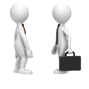 businesspeople_shaking_hands_ as resume got the job for the applicant