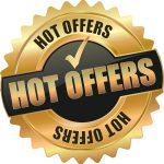 golden shiny vintage hot offers 3D vector icon seal sign button shield star, saying "Hot Offers," with checkmark My Processes - get the inside scoop!