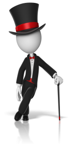 classy_stick_figure wearing a top_hat_lelaning on a cane