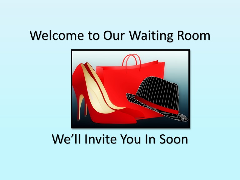 business infographics - Welcome to the Waiting Room from Nancy's Novelty Presentation Infographics