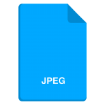 blue icon for JPEG by Shari Jo