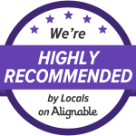 We're highly recommended by Locals on Alignable