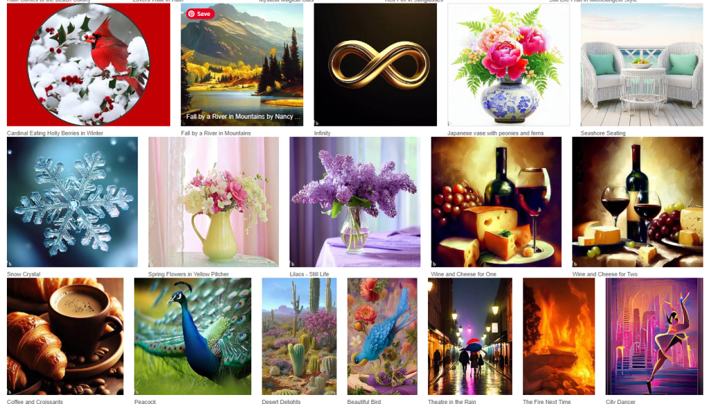 Nancy's Novelty AI Images on Pixels Products - Miscellaneous Images