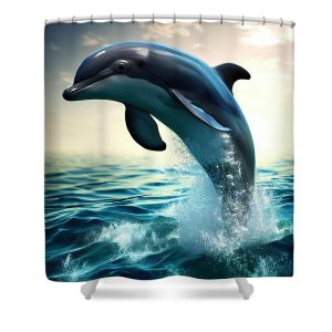 dolphin shower curtain from <yoastmark class=