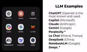 Large Language Models as used by AI platforms in 2025