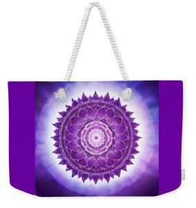 Sacred Geometry - AI - on a Weekender Tote bag for Nancy's Novelty Photos on Pixels Products
