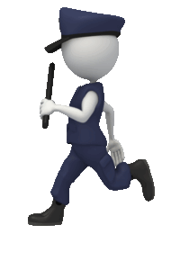 figure of cop_running_aka the emergency ops police training